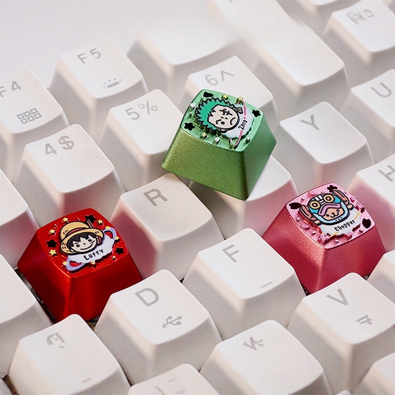 Keycap Artisan Anime - Klawisz ONE PIECE Kawaii Anime z