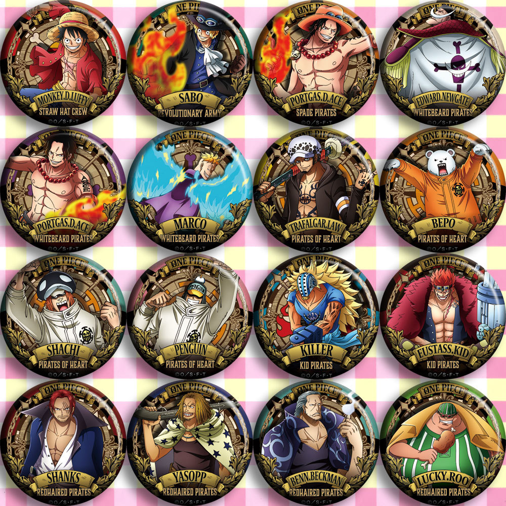 Anime Merchandise In Japanese - Przypinka Anime ONEPIECE Styl C Luffy