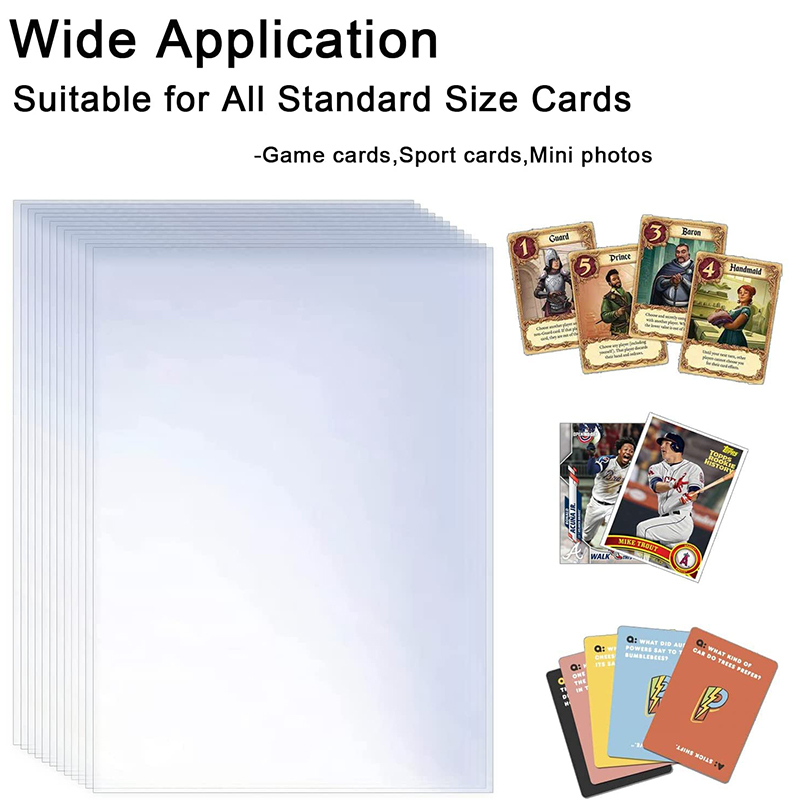 Collector Card Sleeve - 200 szt. Przezroczyste etui na karty