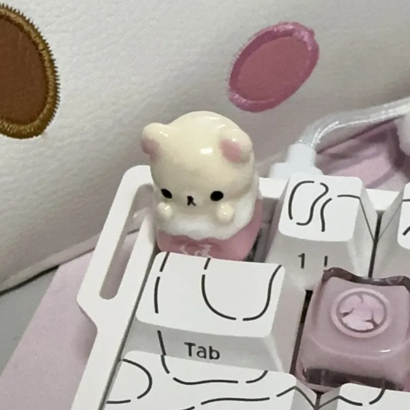 Keycap Artisan Anime - Klawisze Kawaii Rilakkuma, Rilakkuma, Artystyczne Klawisze