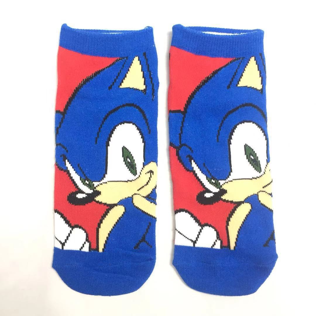 Anime Merchandise In Japanese - Japońskie Anime Gadżety Kreskówkowe Skarpetki Sonic