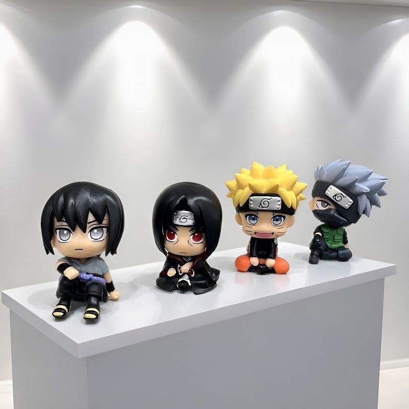 Anime Cosplay Merchandise - Figurka Naruto, urocza kreskówka, model, kawaii,