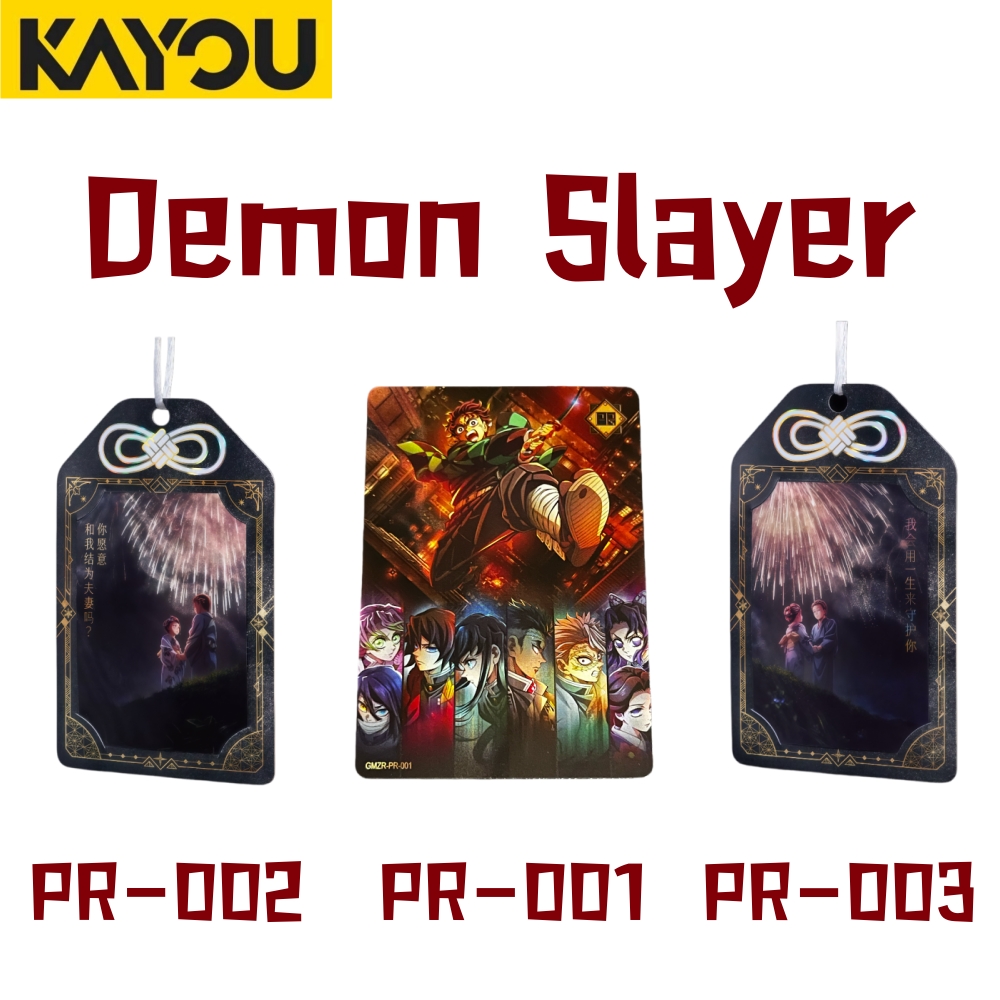 Anime Merchandise Europe - Karty promocyjne Kayou Demon Slayer PR001-003