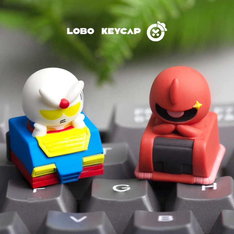 Keycap Artisan Anime - LOBO Chibi Gundam Zaku Artisan Custom