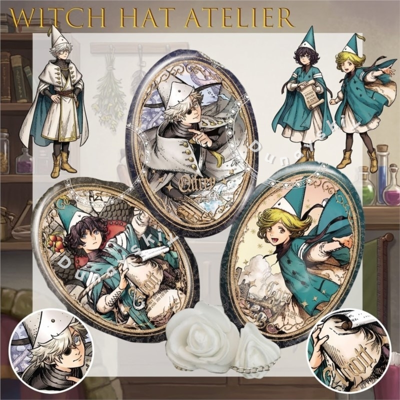 Atelier Tongari Boushi, Atelie – Pin Button Badge recenzja i cena