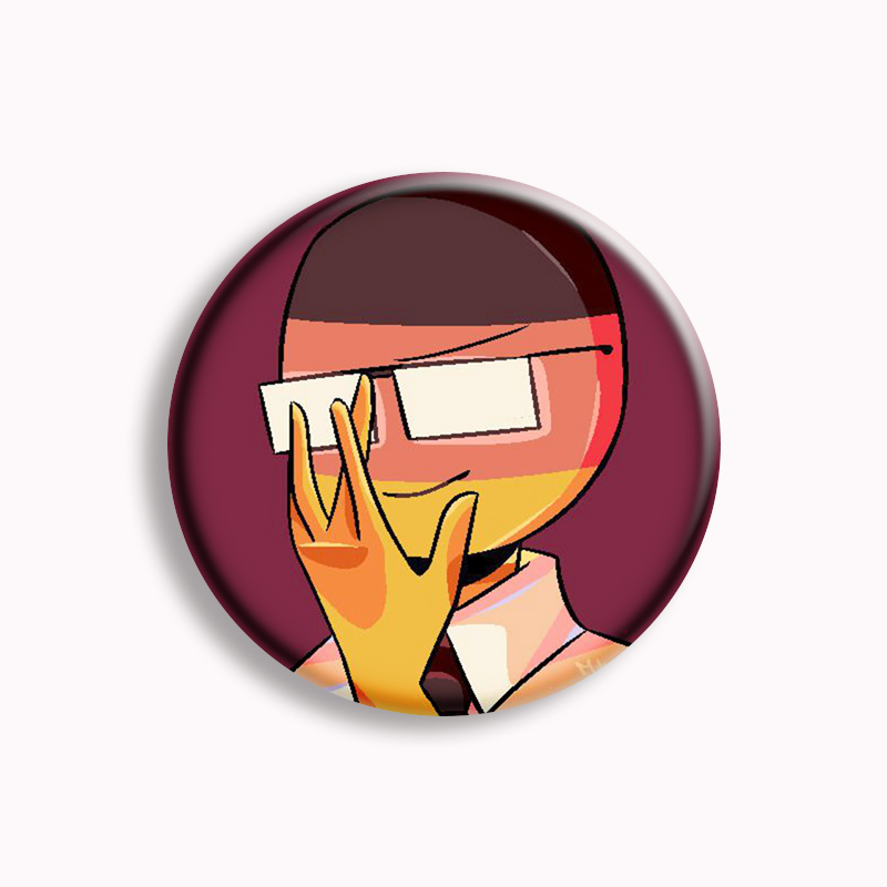Countryhuman Fan Art Button Pi – Pin Button Badge recenzja i cena