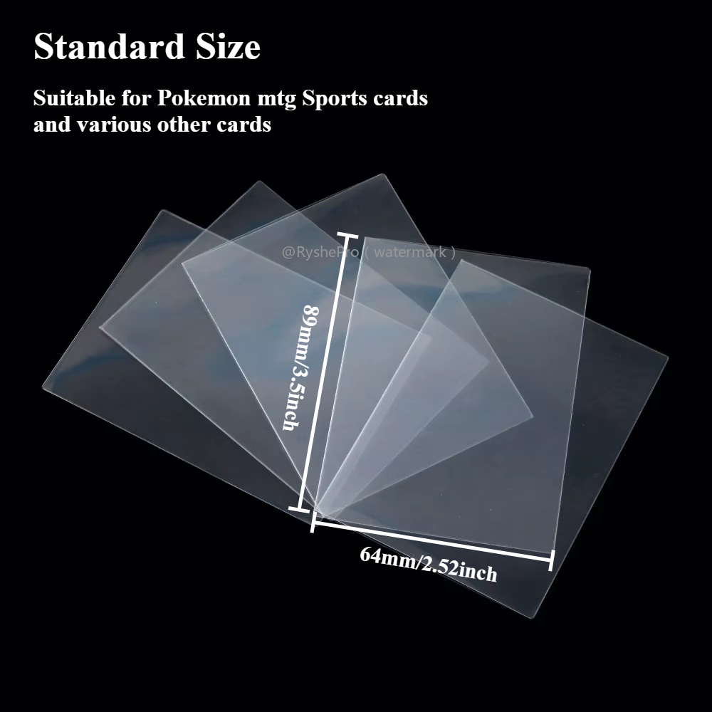 100 szt. Ochraniaczy na karty  – Collector Card Sleeve recenzja i cena