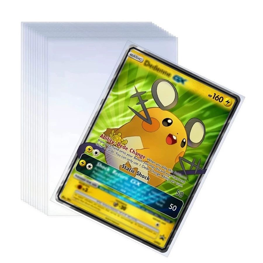 100 szt. Przezroczystych koszu – Collector Card Sleeve recenzja i cena