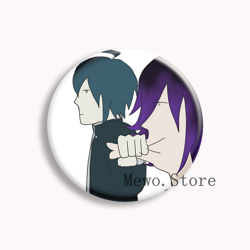 Kokichi Ouma Shuichi Saihara D – Pin Button Badge recenzja i cena