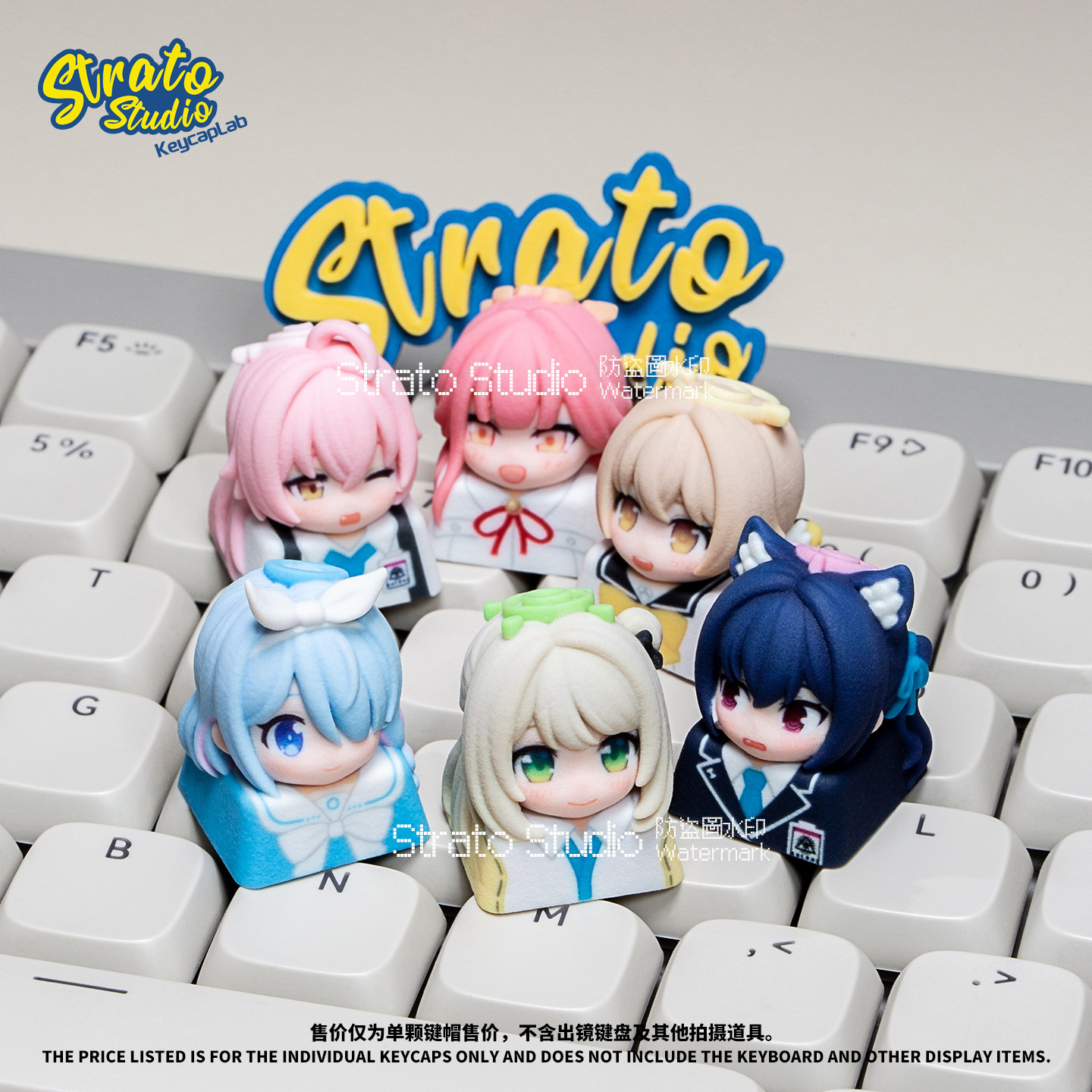 Nowe niebieskie klawisze z żyw – Keycap Artisan Anime recenzja i cena