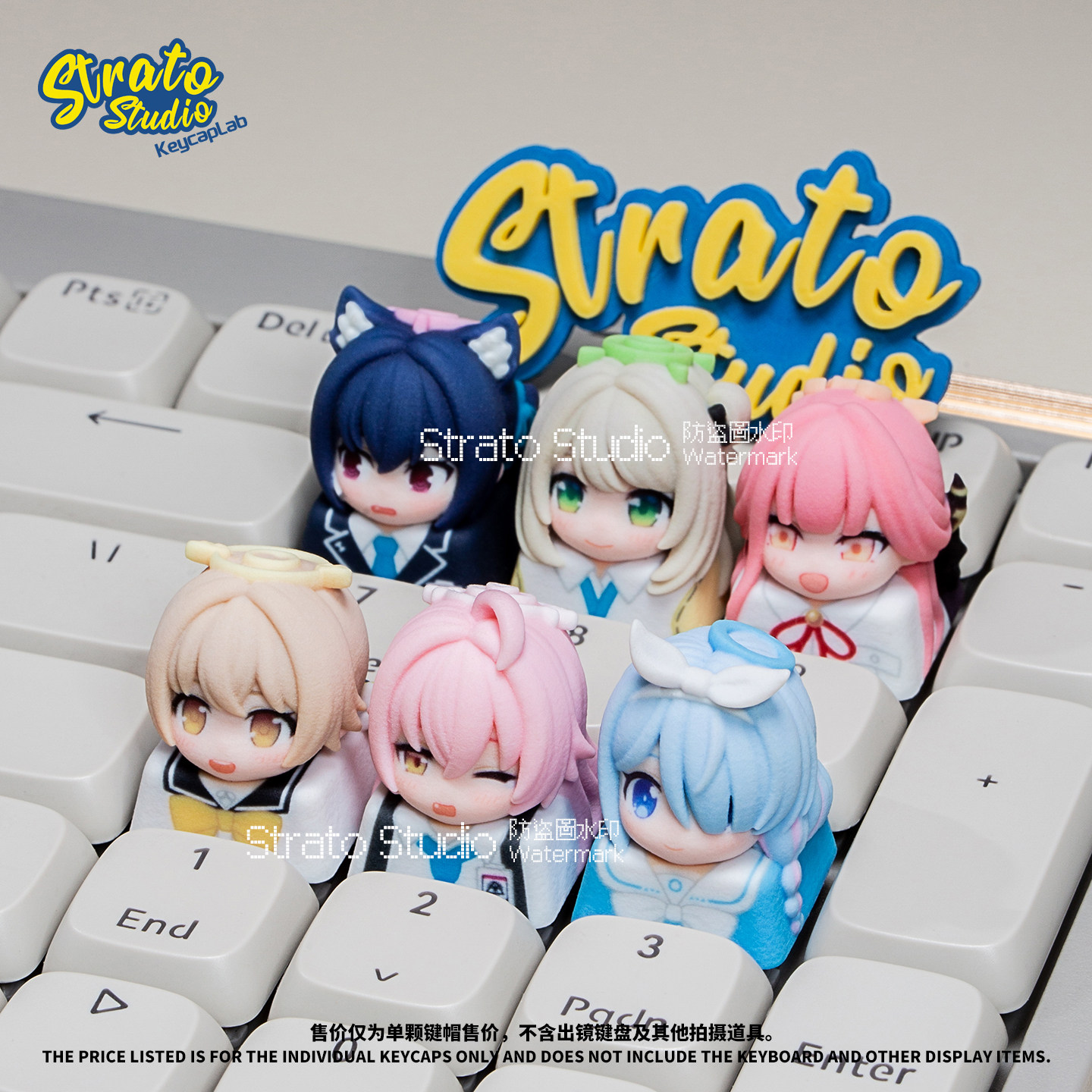 Nowe niebieskie klawisze z żyw – Keycap Artisan Anime recenzja i cena