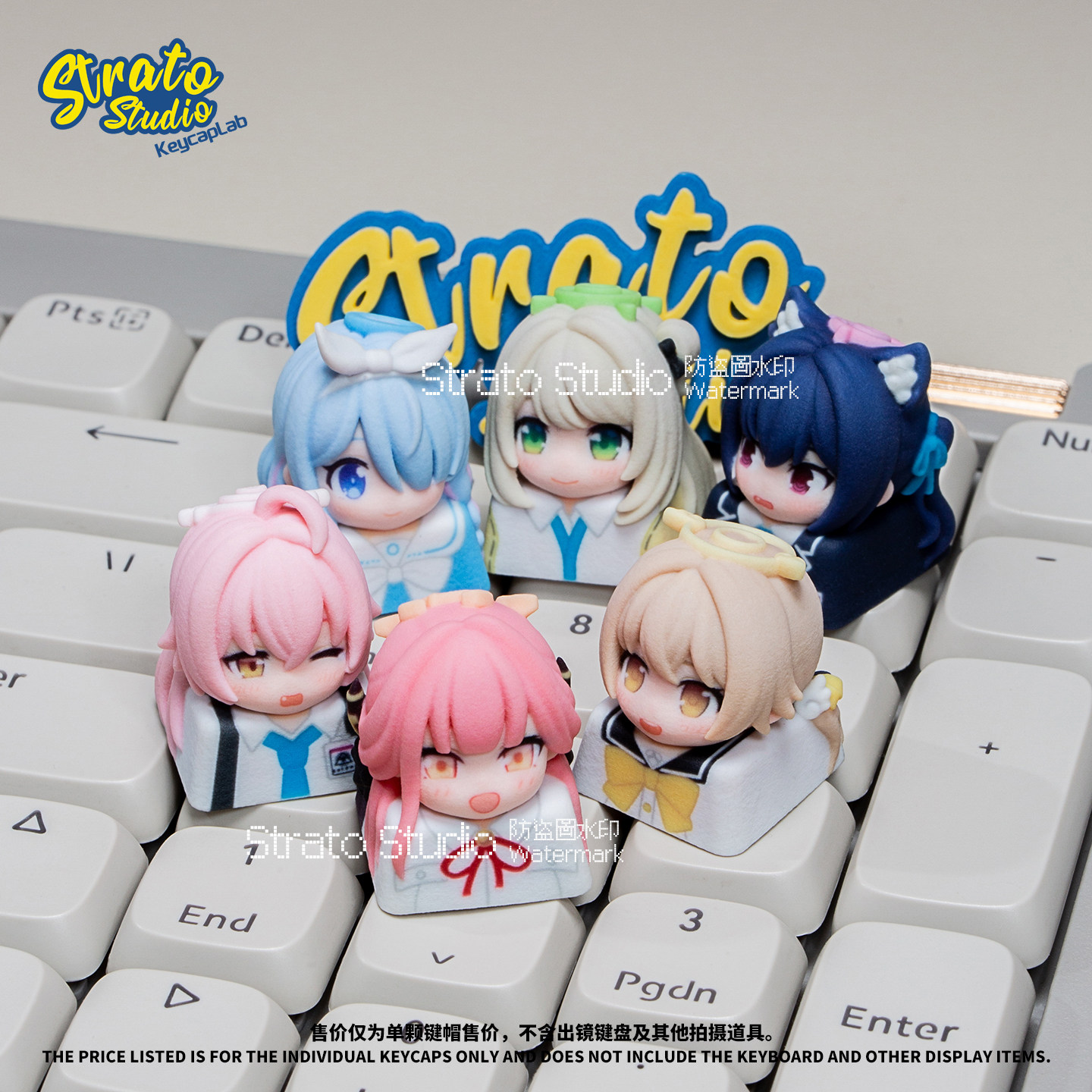 Nowe niebieskie klawisze z żyw – Keycap Artisan Anime recenzja i cena