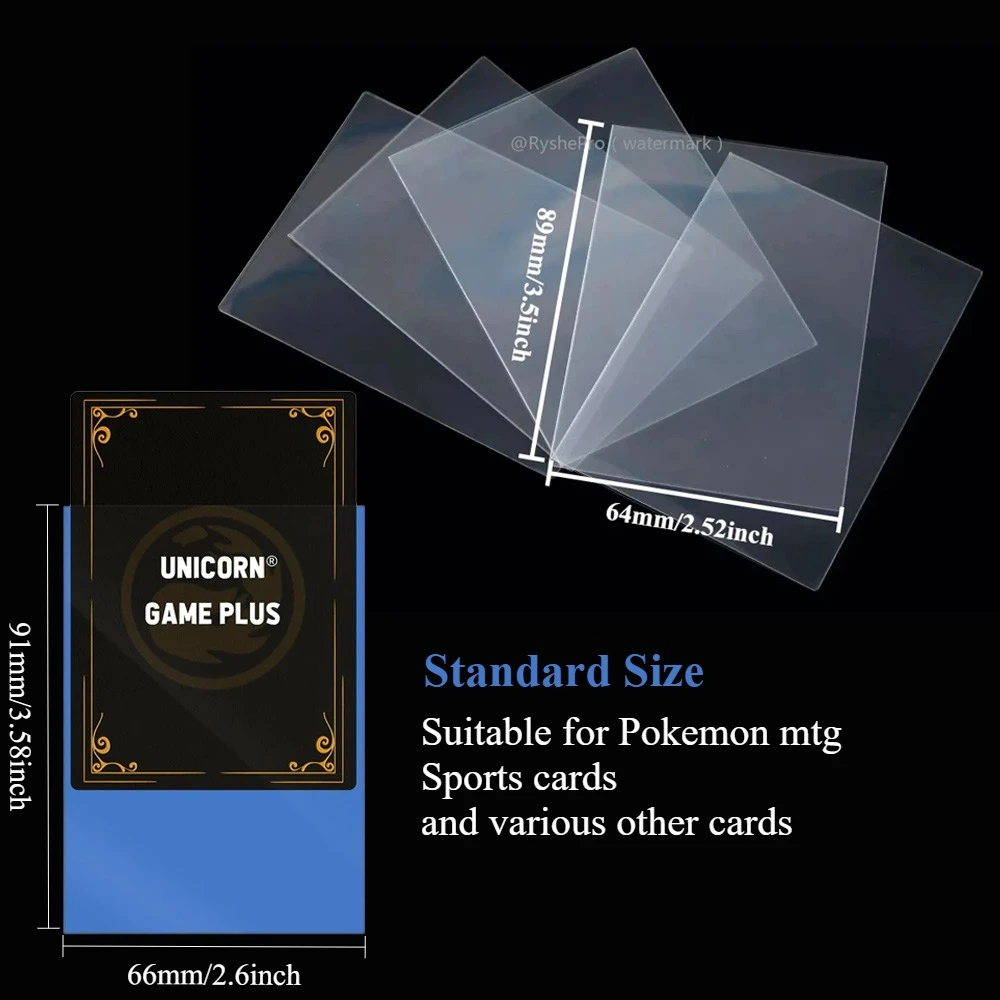 200 SZTUK Koszulek na Karty Ko – Collector Card Sleeve recenzja i cena