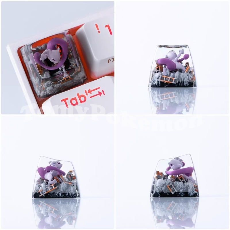 Pokemon Keycaps Mewtwo Umbreon – Keycap Artisan Anime recenzja i cena