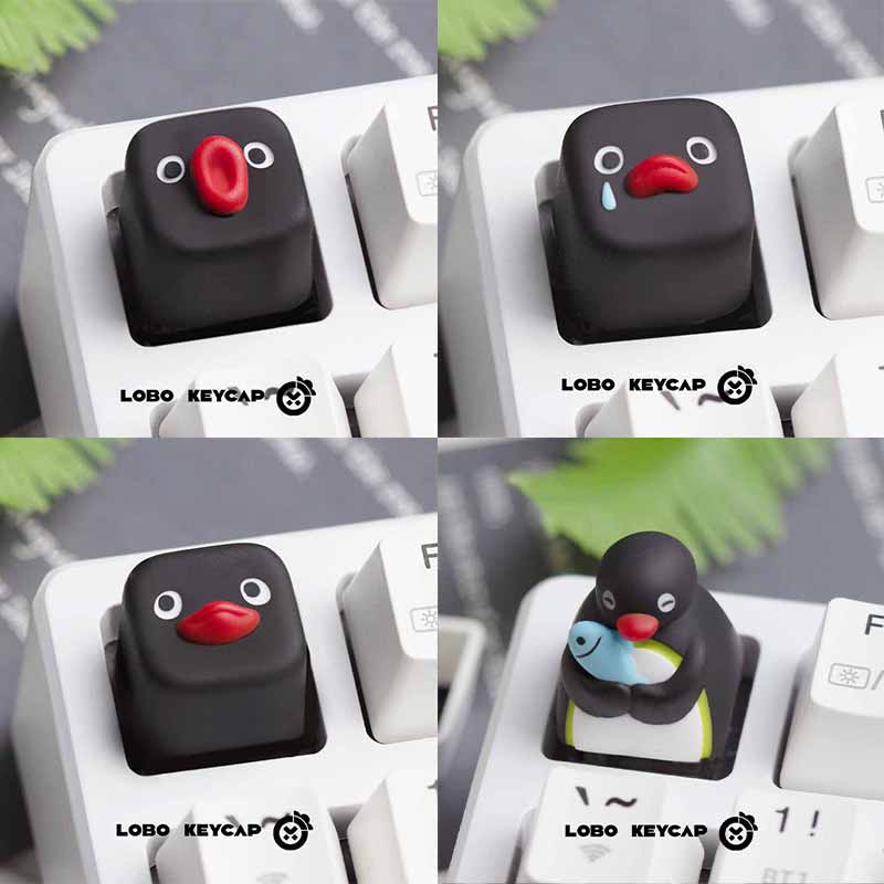 Uroczy Pingwin z Serii Anime P – Keycap Artisan Anime recenzja i cena