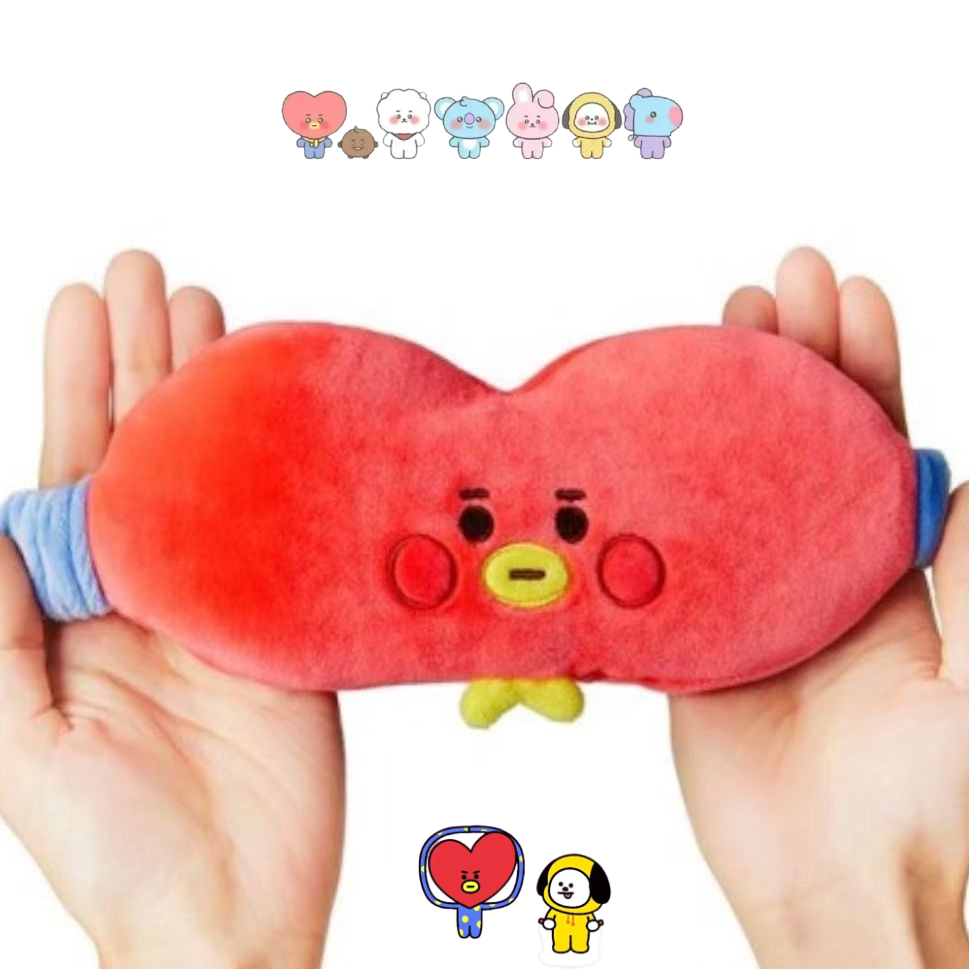 Maska na oczy BT21, urocza plu – Anime Cosplay Merchandise recenzja i cena