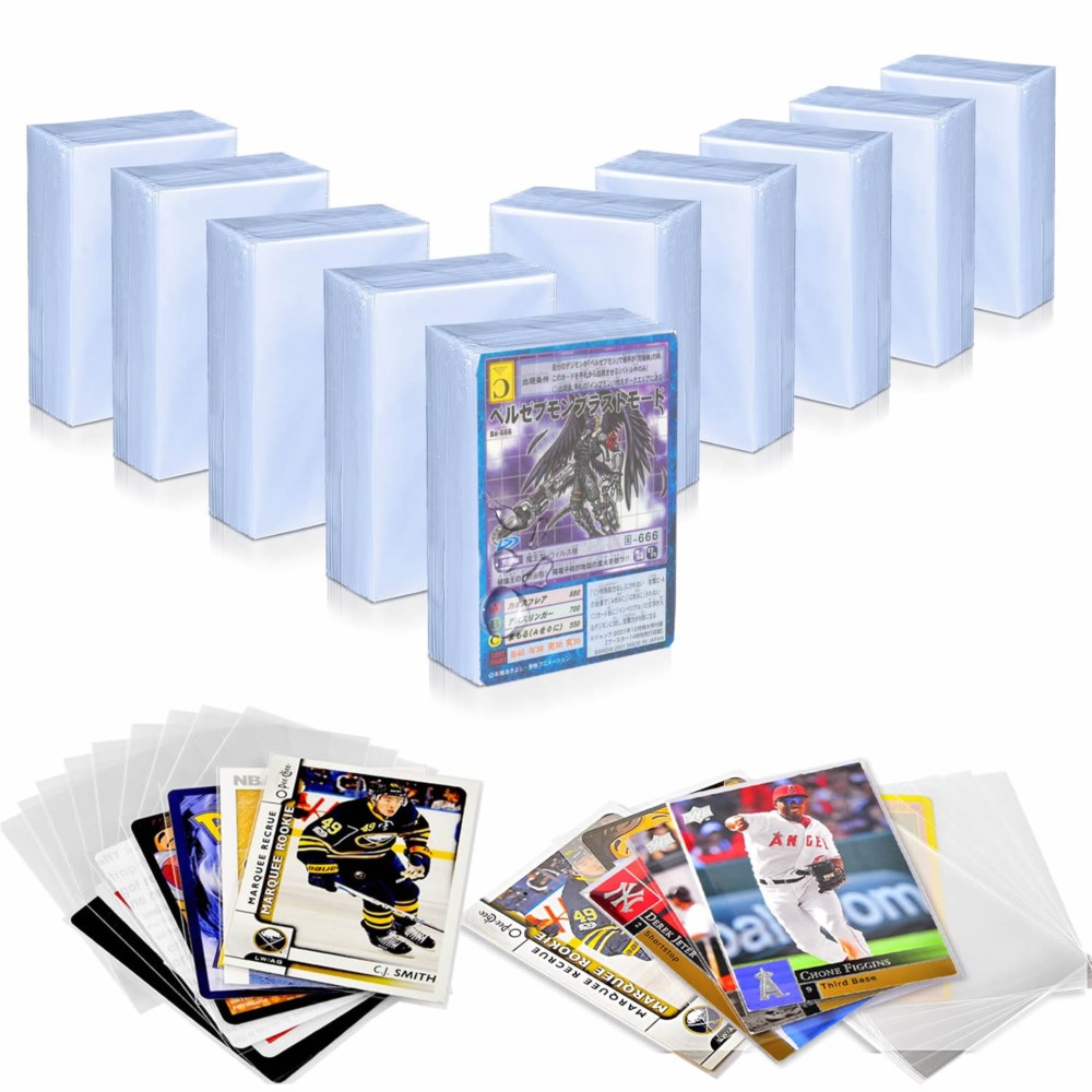 200 sztuk Przezroczystych Kosz – Collector Card Sleeve recenzja i cena