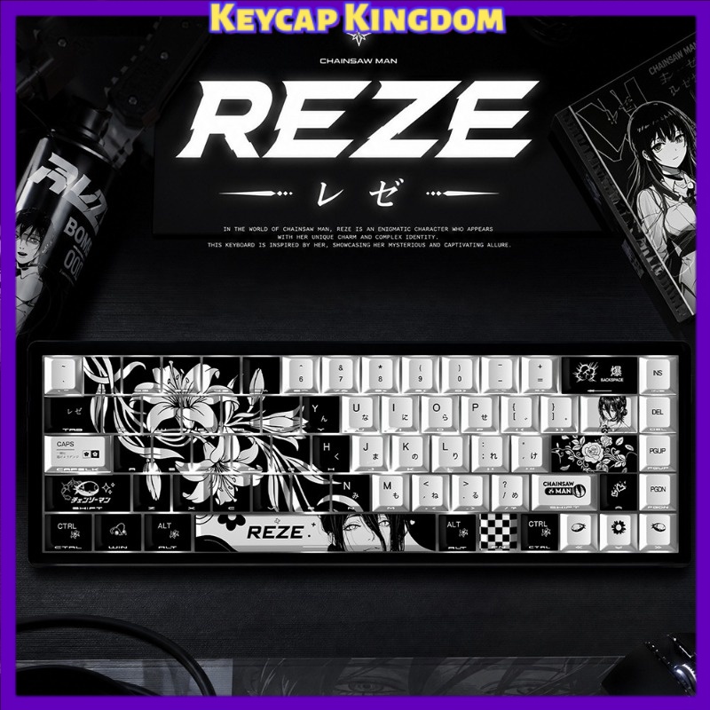 Nowe klawisze Reze 5.0 Anime K – Keycap Artisan Anime recenzja i cena