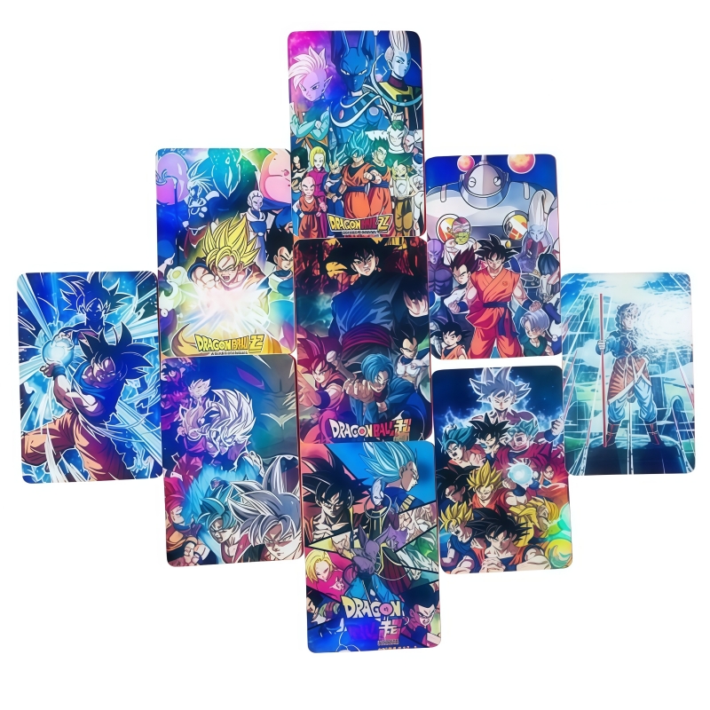 50 szt. holograficznych kart D – Anime Merchandise Box recenzja i cena