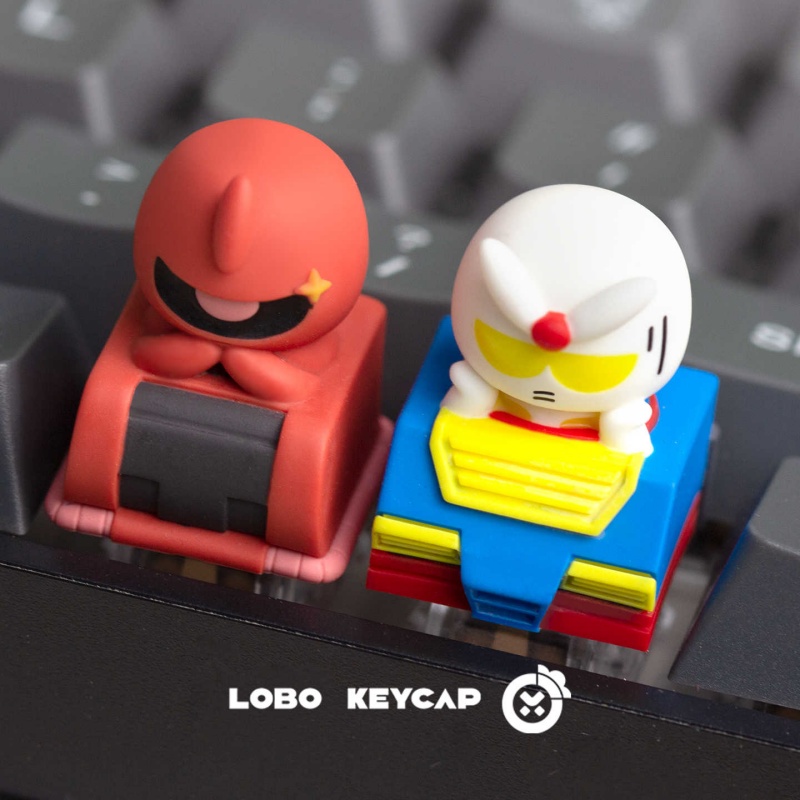 LOBO Chibi Gundam Zaku Artisan – Keycap Artisan Anime recenzja i cena