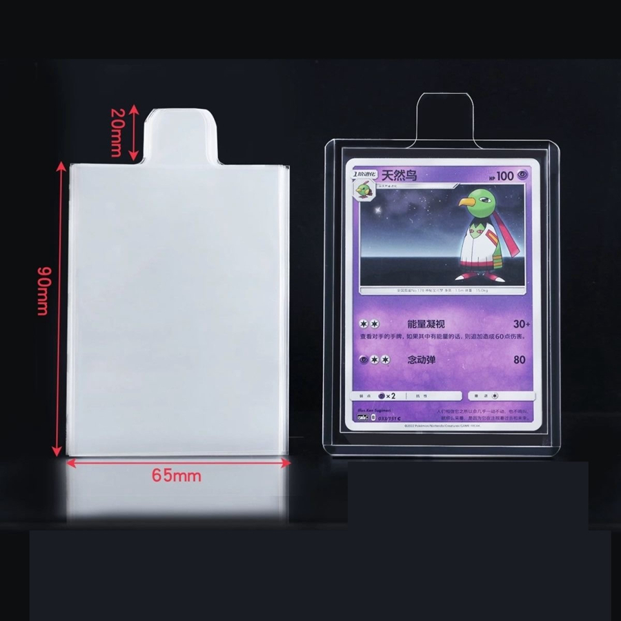 100 szt. 65*90mm Wypukłe Koszu – Collector Card Sleeve recenzja i cena